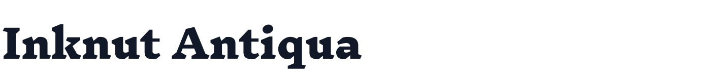 Inknut Antiqua — InknutAntiqua-Black.ttf