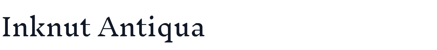 Inknut Antiqua — InknutAntiqua-Light.ttf