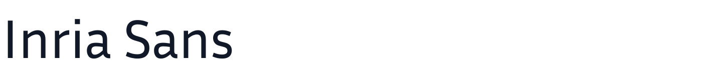Inria Sans — InriaSans-Regular.ttf