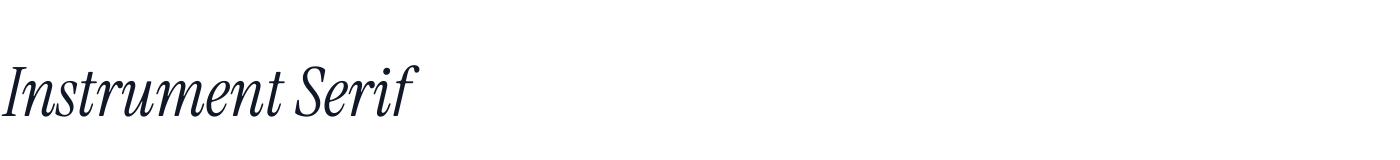 Instrument Serif — InstrumentSerif-Italic.ttf