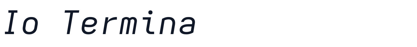 Io Termina — bd4a0826d0-IoTermina-Italic.ttf