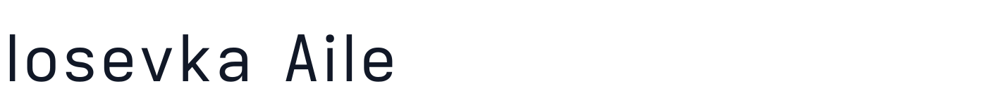 Iosevka Aile — iosevka-aile-latin-400-normal.ttf