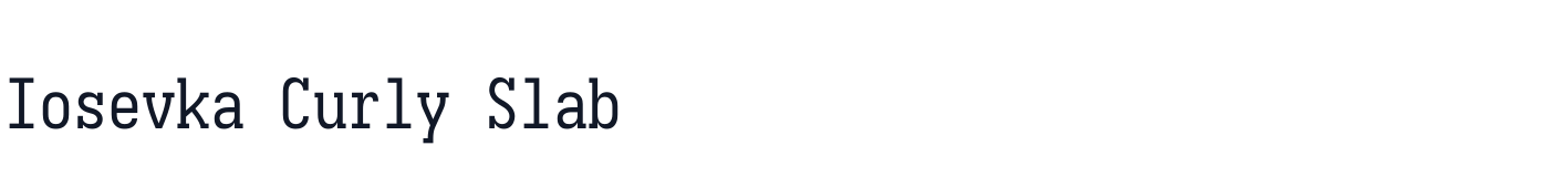 Iosevka Curly Slab — iosevka-curly-slab-latin-400-normal.ttf