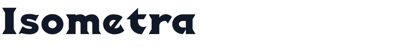 Isometra — Isometra-Regular.ttf
