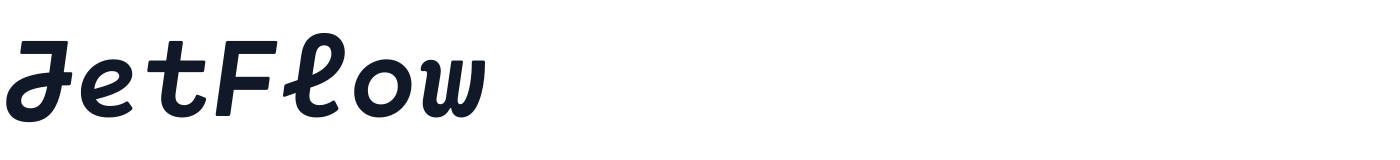 JetFlow — JetFlow-BoldItalic.ttf