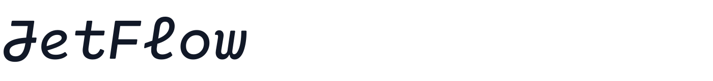 JetFlow — JetFlow-MediumItalic.ttf