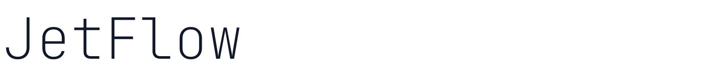 JetFlow — JetFlow-Thin.ttf
