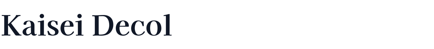 Kaisei Decol — KaiseiDecol-Bold.ttf