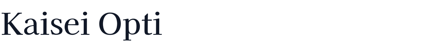 Kaisei Opti — KaiseiOpti-Medium.ttf