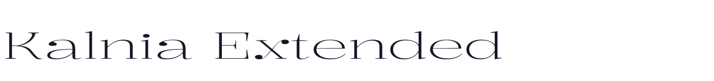 Kalnia Extended — KalniaExtended-ExtraLight.ttf