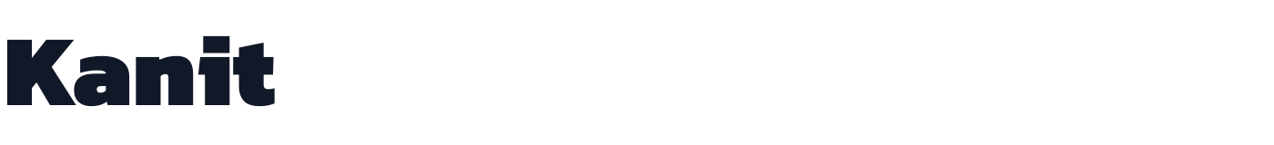 Kanit — Kanit-Black.ttf