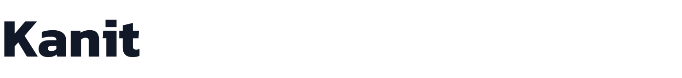 Kanit — Kanit-Bold.ttf