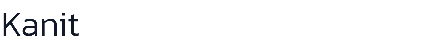 Kanit — Kanit-Light.ttf