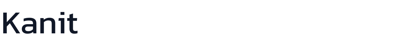 Kanit — Kanit-Regular.ttf