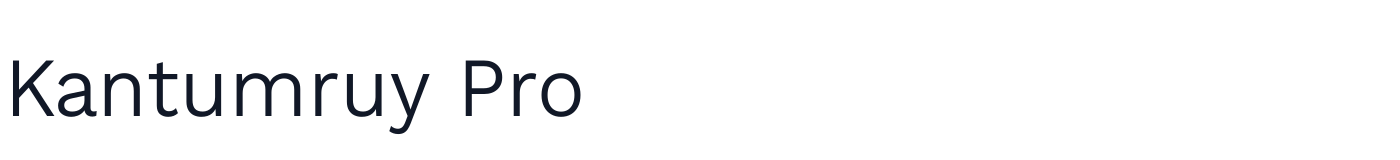 Kantumruy Pro — KantumruyPro[wght].ttf