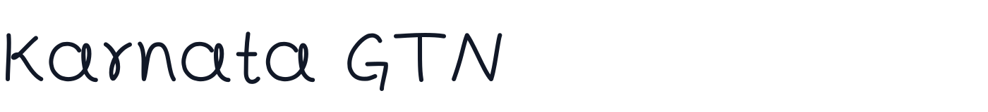 Karnata GTN — KarnataGTN-Medium.ttf