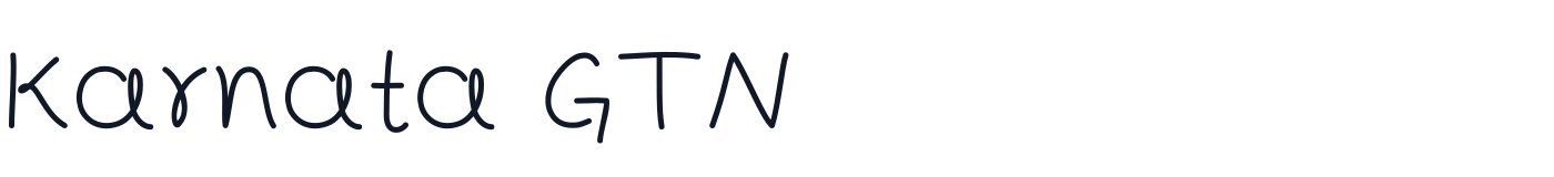 Karnata GTN — KarnataGTN-Regular.otf