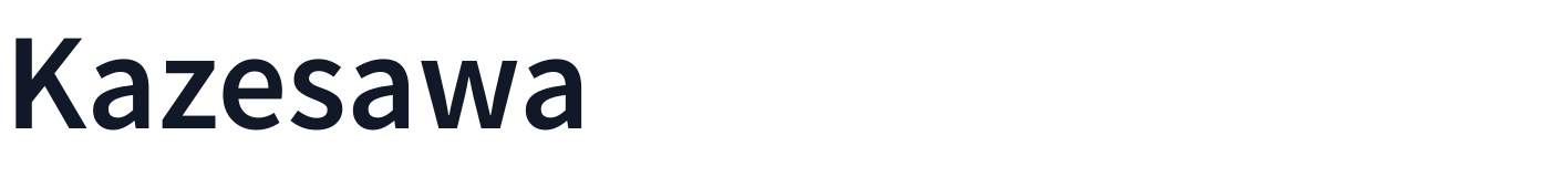 Kazesawa — Kazesawa-Semibold.ttf