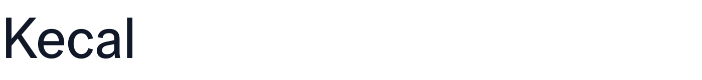 Kecal — Kecal-Regular.otf