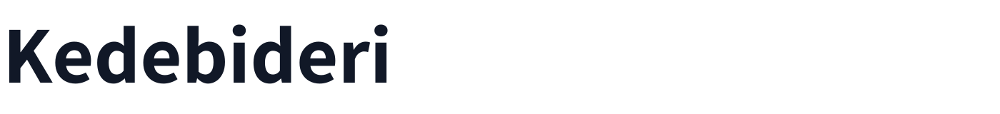 Kedebideri — Kedebideri-Black.ttf