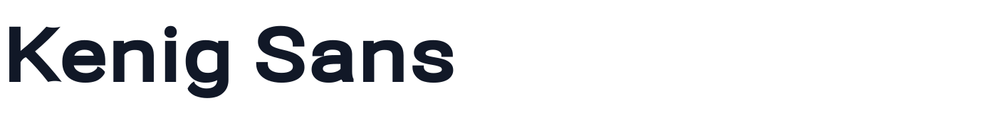 Kenig Sans — Kenig-Sans-Black.ttf
