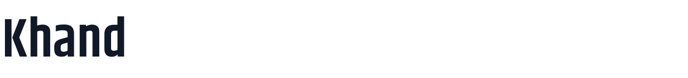 Khand — Khand-SemiBold.ttf