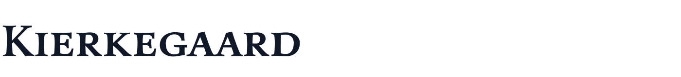 Kierkegaard — KierkegaardDisplaySC-SemiBold.ttf