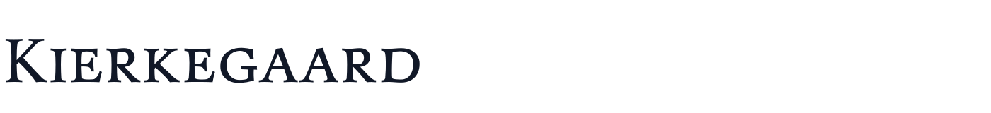 Kierkegaard — KierkegaardTextSC-Regular.ttf