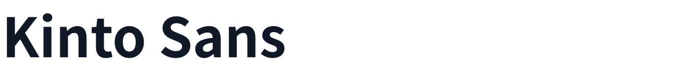 Kinto Sans — KintoSans-Bold.otf