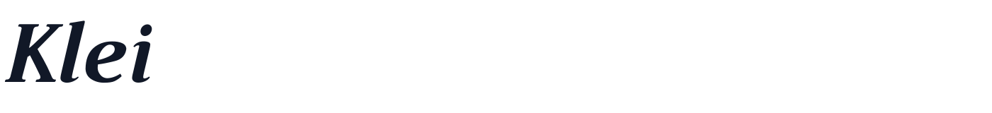 Klei — KleiBldIta.ttf