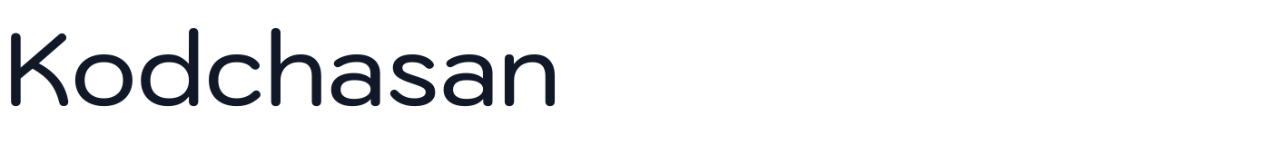 Kodchasan — Kodchasan-Medium.ttf
