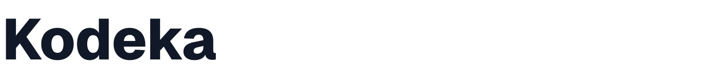 Kodeka — Kodeka-ExtraBold.otf