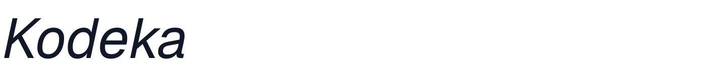 Kodeka — Kodeka-RegularItalic.otf