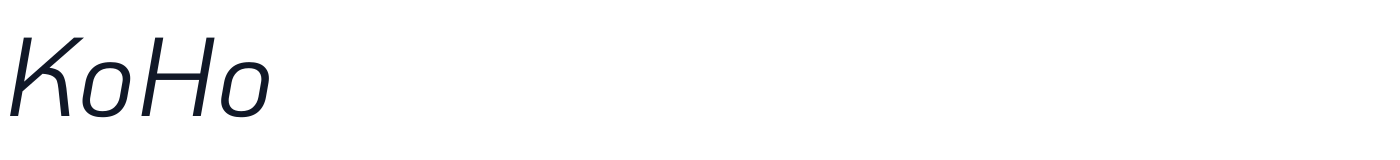 KoHo — KoHo-Italic.ttf