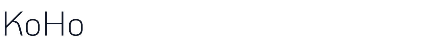 KoHo — KoHo-Light.ttf