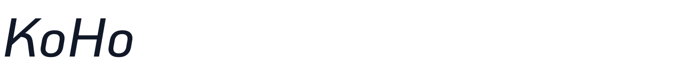 KoHo — KoHo-MediumItalic.ttf