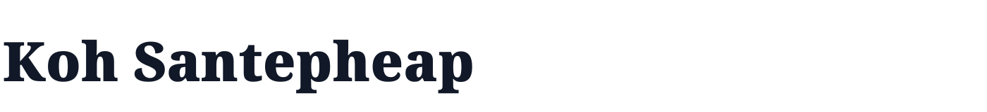 Koh Santepheap — KohSantepheap-Black.ttf