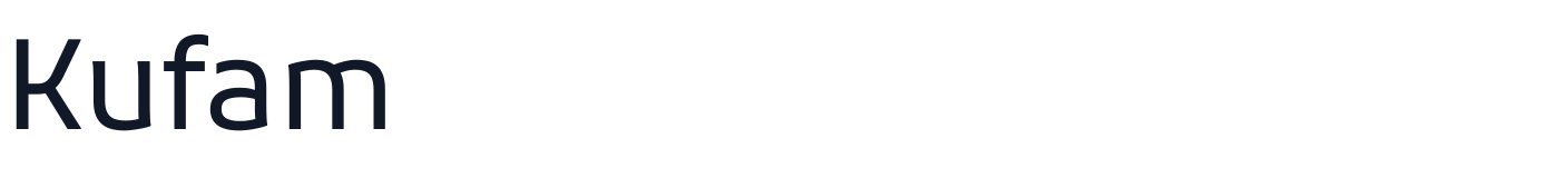 Kufam — Kufam[wght].ttf