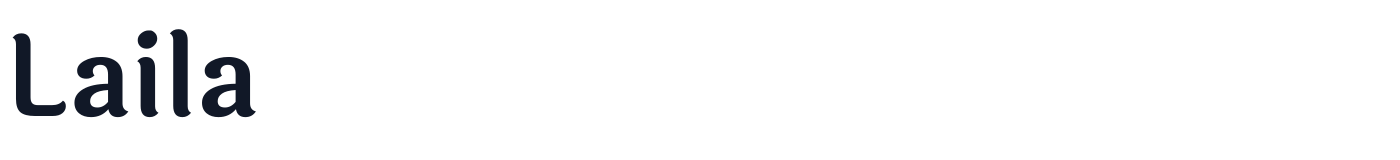 Laila — Laila-SemiBold.ttf
