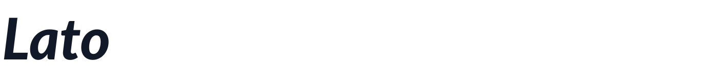 Lato — Lato-BlackItalic.ttf