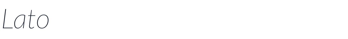 Lato — Lato-ExtraLightItalic.ttf