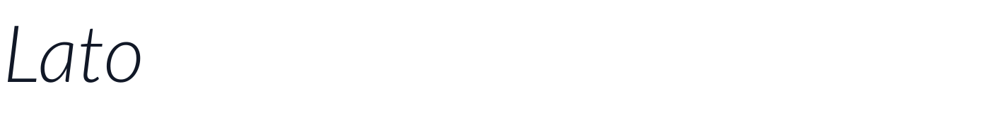 Lato — Lato-LightItalic.ttf