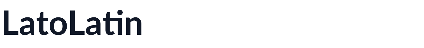 LatoLatin — LatoLatin-Bold.ttf