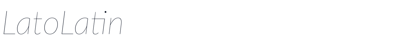 LatoLatin — LatoLatin-HairlineItalic.ttf
