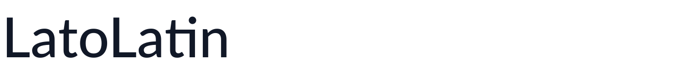 LatoLatin — LatoLatin-Medium.ttf