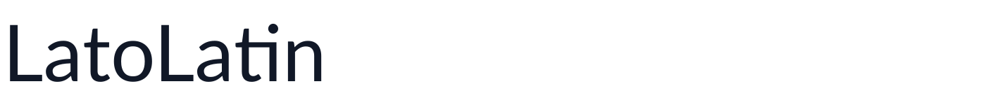 LatoLatin — LatoLatin-Regular.ttf