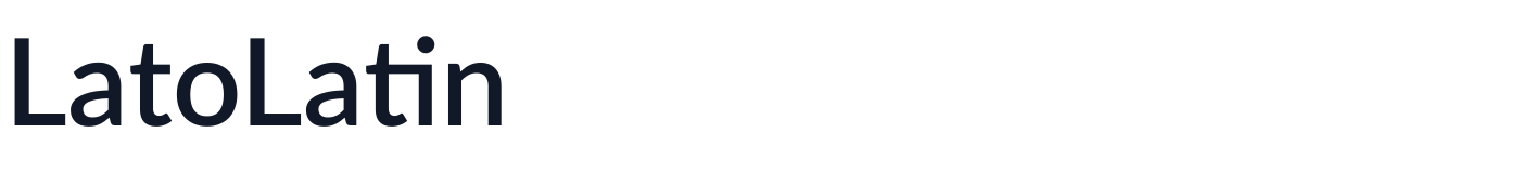 LatoLatin — LatoLatin-Semibold.ttf
