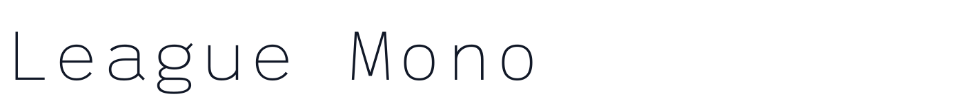League Mono — league-mono-latin-100-normal.ttf