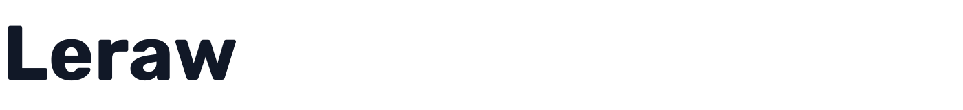 Leraw — Leraw-Bold.ttf