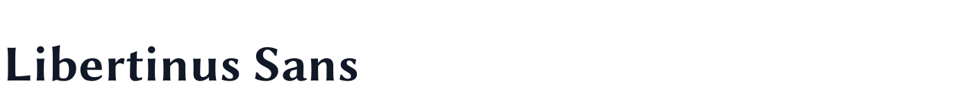 Libertinus Sans — LibertinusSans-Bold.ttf
